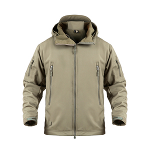 Veste coupe-vent respirante et écologique pour homme, fermeture éclair, polaire douce et chaude, col montant, tendance, vente chaude 100% - Product Image 2
