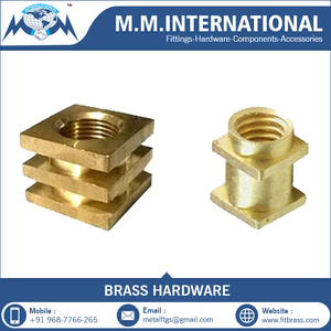 Tuercas de Expansión Ranuradas de Latón de Calidad Premium, Insertos de Tuerca de Latón Roscados a Medida, Tuercas de Inserción Prensadas en Frío - Product Image 2