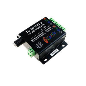 Âm Nhạc 2 Bộ Điều Khiển DC12V 24V 18A 6x3A LED RGB Âm Nhạc Nhạy Cảm Điều Khiển Với RF Không Dây Từ Xa Cho RGB LED Strip - Product Image 3