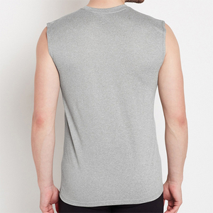 Casual blank slim fitness high quality solid color 100%cotton summer wear wholesale <b>men</b> <b>shirt</b> tank top man sleeveless <b>shirts</b> - Product Image 2