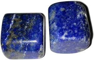 100% หินภูเขาไฟแลพิสแลซูลีธรรมชาติขัดเงากึ่งมีค่าสำหรับใช้ในการรักษางานฝีมือใดๆ - Product Image 5