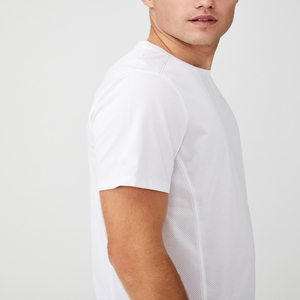 T-shirt homme uni, élégant, sur mesure, OEM 2021, col rond, 100% coton, léger. - Product Image 5