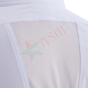 Uniforme de entrenamiento de artes marciales suave y transpirable de Karate Gi blanco de diseño personalizado - Product Image 6