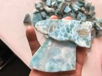 Larimar naturel de haute qualité, vente en gros, 2019
