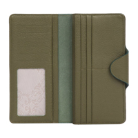 Offre Spéciale Véritable Portefeuille En Cuir Fabriqué En turquie Vert Armée