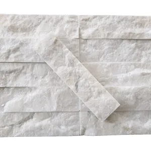 HOT HOT HOT - MILKY WHITE MARBLE WITH SPLIT UP SURFACE SIZE 5*25*1.5CM - HOT ITEMS FOR WALL CLADDING - 100% NATURAL STONE
