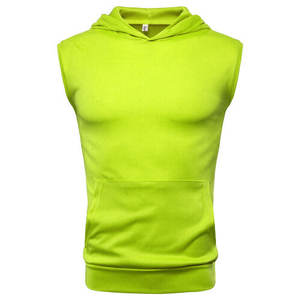 <b>Men's</b> Summer <b>Sleeveless</b> Vest Tank Top Muscle <b>Hoodie</b> for Gym Workout <b>Men's</b> Sweatshirts - Product Image 3