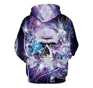 Vente en gros Sweats à capuche personnalisés pour homme en molleton à motif solide Sweatshirts de teinture surdimensionnés imprimés en sublimation 3D pour l'hiver - Product Image 6