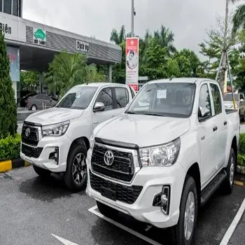 USED CARS White Toyota Hilux REVO 2.8L Diesel DC Pickup For Sale 2018 2019 2020