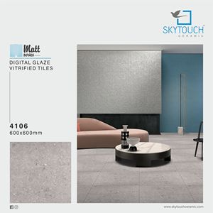 Baldosas de porcelana de sal soluble de colección beige marfil de buena calidad de India Azulejos digitales de decoración perfecta para el hogar - Product Image 6