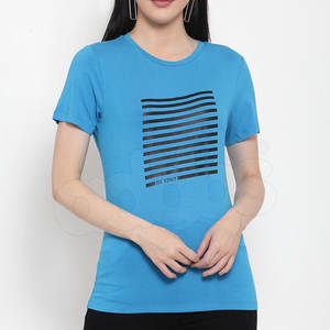 T-shirt décontracté pour femme, best-seller, nouvelle arrivée tendance, coton de haute qualité, fibre de bambou, respirant, prix compétitif - Product Image 3