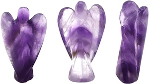 Estatuilla de Ángel guardián más vendida, colgante de orgón de piedra preciosa amatista tallada, cristal de cuarzo para curación Feng Shui - Product Image 6