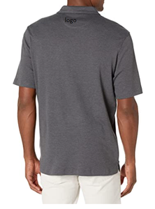 Polo à poche pour hommes, maillot de corps à coupe étroite, 60% coton, Polyester, bouton importé, Machine à laver, 40% pièces - Product Image 2