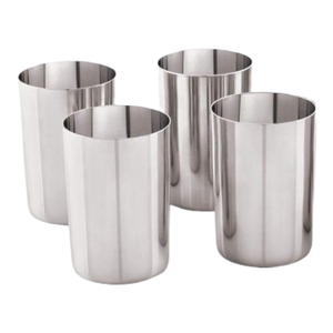 Verre en acier inoxydable Offre Spéciale, tasse de cuisine en métal à l'intérieur caractéristique fond d'acheteur Commercial matériau écologique origine inde - Product Image 4