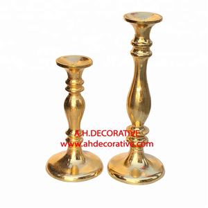 Portavelas de plata hecho a mano para el hogar, decoraciones de boda navideñas y con estilo - Product Image 6