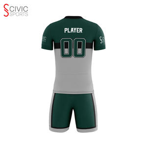 Uniforme de Portero de Fútbol Unisex de Media Manga, Jersey Acolchado y Pantalones Cortos para Adultos, Camisetas y Pantalones de Portero, Diseño de Color Personalizado 100% - Product Image 5