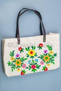 Sac à main ethnique indien, brodé à la main, pour femmes, sacs de plage, nouvelle fabrication 2020, OEM - Product Image 4