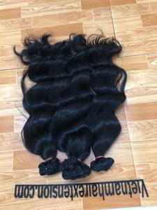 Extensiones de Cabello Virgen Remy de Alta Calidad al por Mayor, Ondulado Liso Sedoso, Origen Vietnam - Product Image 4