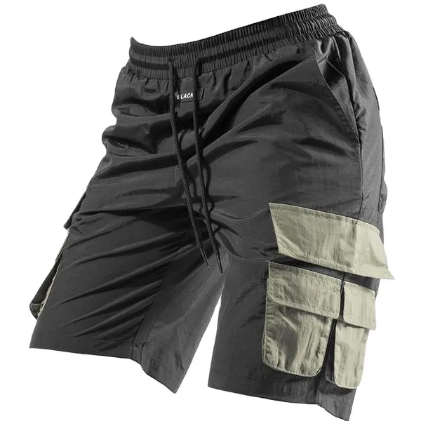 Men Casual Short Cargo Shorts Beach Wear Shorts Casual Pocket Work wear