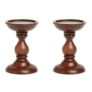 Portavelas de madera decorativa para hogar y jardín de fabricante y exportador de India con metal plateado para Navidad - Product Image 2