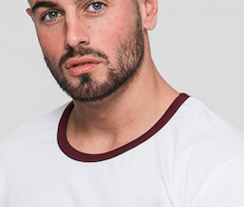 Vente en gros, logo de votre marque personnalisé, t-shirt 100% coton vierge pour hommes, t-shirts unis décontractés pour hommes - Product Image 5