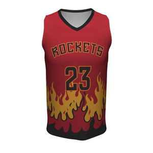 Uniforme de baloncesto para jóvenes, ropa de malla personalizada y barata, diseños personalizados con el nombre del equipo, venta al por mayor - Product Image 5