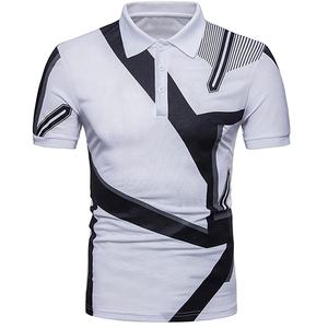 Polo à manches courtes pour hommes avec logo personnalisé de haute qualité pour le golf - Product Image 1