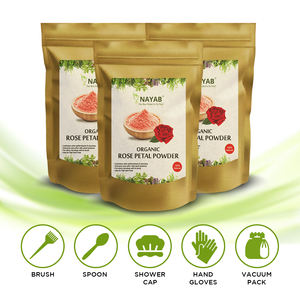 Polvo de extracto de Nayab de pétalo de Rosa orgánico de alta calidad de la India, botella de hierbas certificada a bajo precio, certificado Halal, NMP Udhyog - Product Image 3