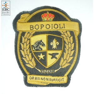 Huy Hiệu Thêu Tay Hiệp Hội Thể Thao OEM Huy Hiệu Tùy Chỉnh Huy Hiệu Vàng Thỏi Huy Hiệu Xếp Hạng Huy Hiệu Quà Lưu Niệm Thủ Công - Product Image 6