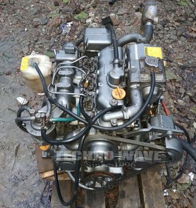 Yanmar 3กระบอกสูบเครื่องยนต์เรือ,สภาพดีผลิตในญี่ปุ่นสำหรับเรือประมงขนาดเล็กระบบทำความเย็นน้ำทะเล - Product Image 5