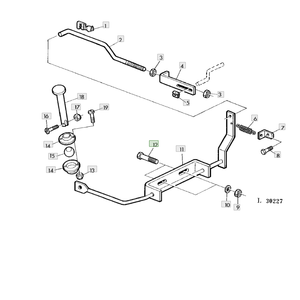 Composant de fixation en aluminium durable de haute qualité pour tracteur JD, pièce de rechange internationale Tradella, idéal pour la réparation - Product Image 5