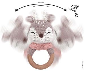 Juguetes de Ganchillo Amigurumi Hechos a Mano, Sonajero de Ganchillo para Bebé, Sonajeros para Bebé Recién Nacido, Juguete Infantil - Product Image 2