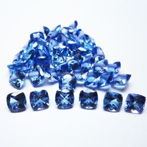 Terre Minée 100% Tanzanite Naturelle Forme Mixte Coupe Facettes Taille Calibrée Pierre de Naissance de Décembre pour la Fabrication de Bijoux - Product Image 4