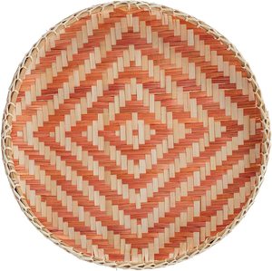 Panier mural boho en bambou, plateau en rotin, décoration de la maison, matériaux écologiques, prix bon marché au Vietnam - Product Image 5