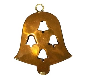 COPPER METAL CANDY DESIGN CHRISTMAS DECORATION HANGING ORNAMENT HIGH QUALITY METAL CHRISTMAS <b>TREE</b> DECORATION - Product Image 1
