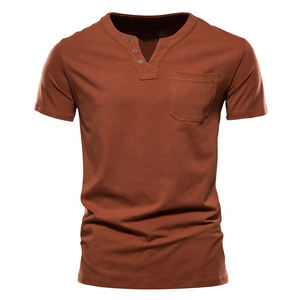 Camiseta de Hombre de Alta Calidad, Ecológica, Antiarrugas, 120g, Seda/Algodón, Personalizada, Manga Larga, Tejido Estampado Digital, Venta al Por Mayor - Product Image 2