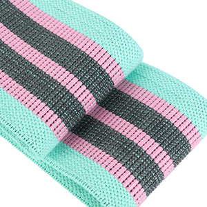 Bandes de résistance Logo personnalisé Yoga Gym exercice butin hanche sac en tissu emballage personnalisé Nylon couleur Force caractéristique matériau d'origine - Product Image 2