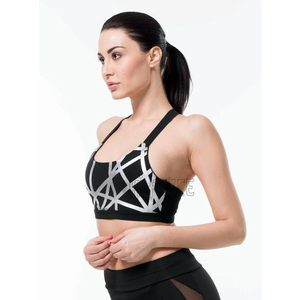 Sujetador deportivo sin costuras de alto soporte para mujer, gimnasio acolchado sin costuras, entrenamiento de alto impacto, Fitness, Yoga, Sujetador deportivo de talla grande - Product Image 6