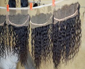 Cabello Indio Ondulado Natural 100% Sin Procesar con Cutículas Alineadas, Cabello Rizado Indio de Alta Calidad - Product Image 3