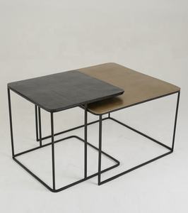 Mesa auxiliar de hierro dorado hecha a mano en la India, uso comercial del comprador, hogar, Hotel, oficina, restaurante, interior, exterior, alta calidad 2024 - Product Image 5