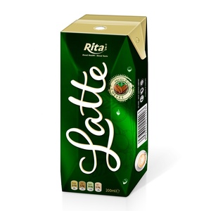 Latte instantané aseptique de qualité supérieure 200ml boisson au café caféiné à livraison rapide avec service de qualité - Product Image 6