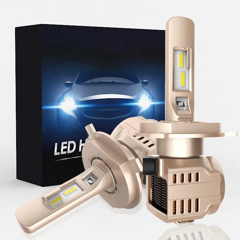 سعر معقول A6S مصباح ليد لمبة H1 H4 H7 H11 9005 9006 9012 led نظام ذاتي الإضاءة 55w 13200lm الصمام المصابيح الأمامية للسيارة