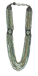 Elegante Collar Largo de Cuentas de Semillas para Niñas, Hecho a Mano con Cadena de Eslabones, Último Diseño para Regalo - Product Image 4