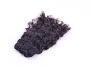 Extensions de cheveux bouclés vierges premium, sélectionnées et raffinées, cheveux indiens Remy, double trame tissée à la machine, boucles permanentes naturelles - Product Image 2