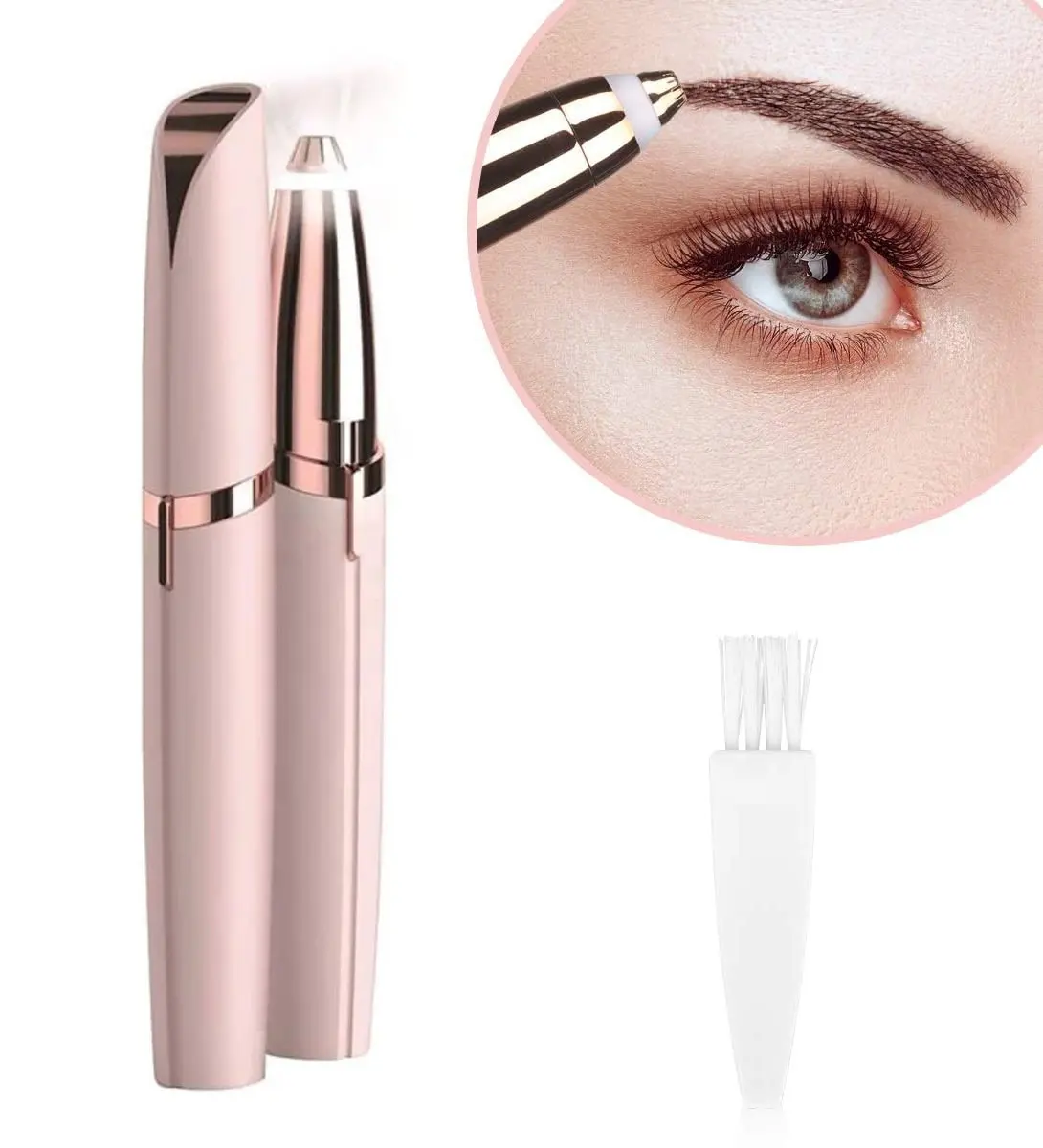 2021 Newest Logo Support Electric Brow Remover Eyebrow Hair Removal Device Facial epilator