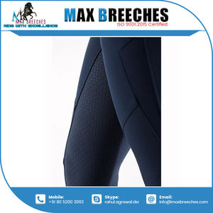 Jodhpurs équestres à siège intégral conçus sur mesure, collants d'équitation confortables en nylon avec impression en silicone, nouveaux produits pour chevaux - Product Image 3