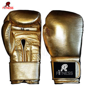 Guantes de Boxeo Personalizados con Logotipo, de PVC Negro, con Cierre de Velcro, Antideslizantes, para Entrenamiento, 8oz/10oz/12oz/14oz/16oz - Product Image 1