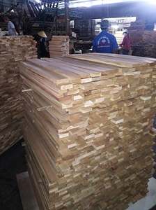 2020 recién llegado tableros articulados de Vietnam con lijado de grietas en paletas de madera de caucho - Product Image 6