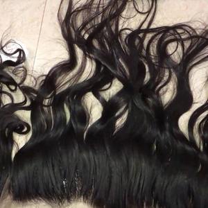 Extensiones de Cabello Humano Virgen Remy Indio, Paquetes de Cabello Crudo Sin Procesar con Cutícula Alineada, Cierre de Encaje, 100 Unidades, Envío Directo - Product Image 2