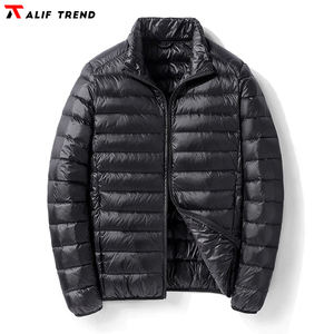 Chaqueta acolchada con capucha para hombre, chaqueta de invierno con diseño personalizado y logotipo, venta al por mayor - Product Image 2